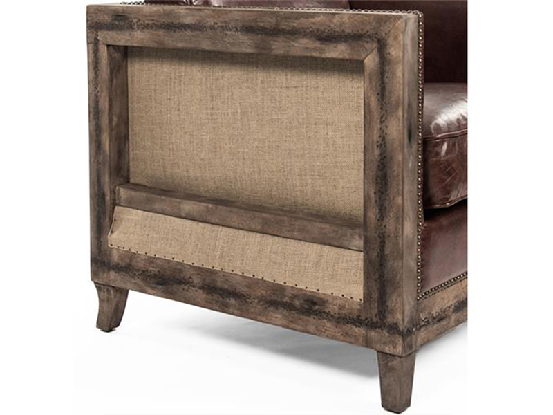 Leather Seat And Deconstructed Sofa