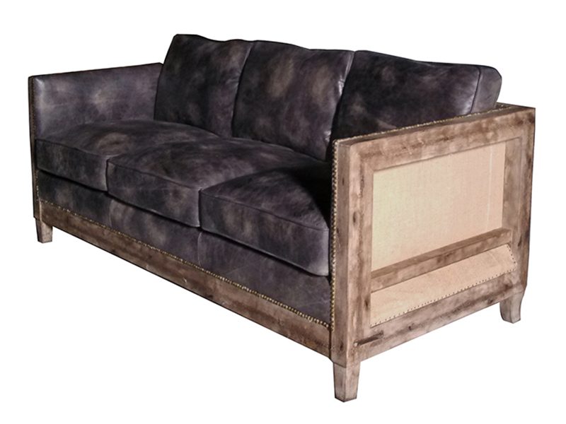 Leather Seat And Deconstructed Sofa