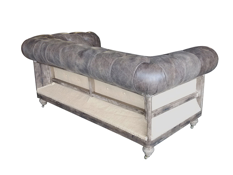 Leather Seat And Deconstructed Sofa