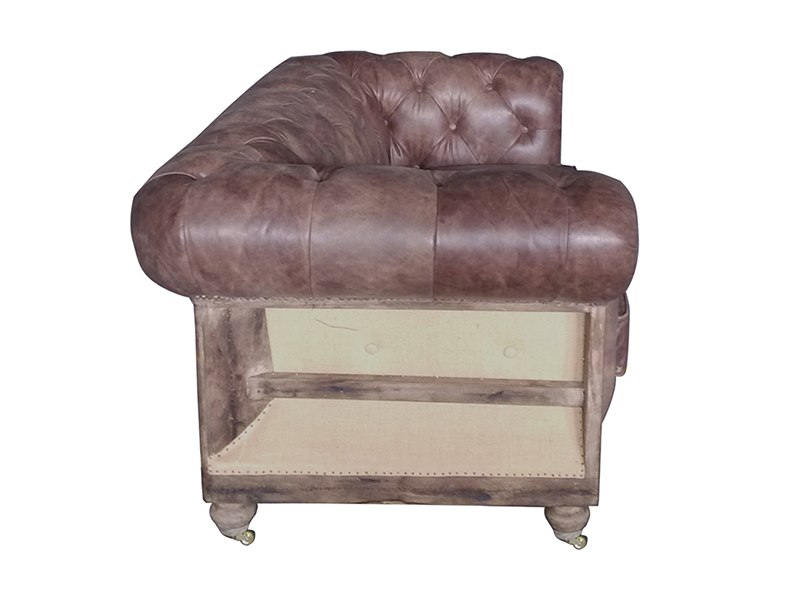 Leather Seat And Deconstructed Sofa