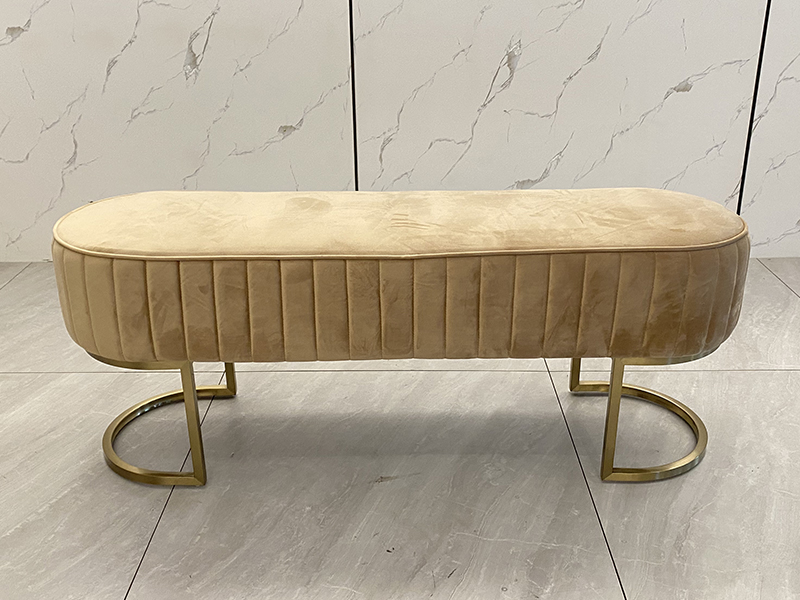 Bedroom Luxury Furniture Metal Bench Legs