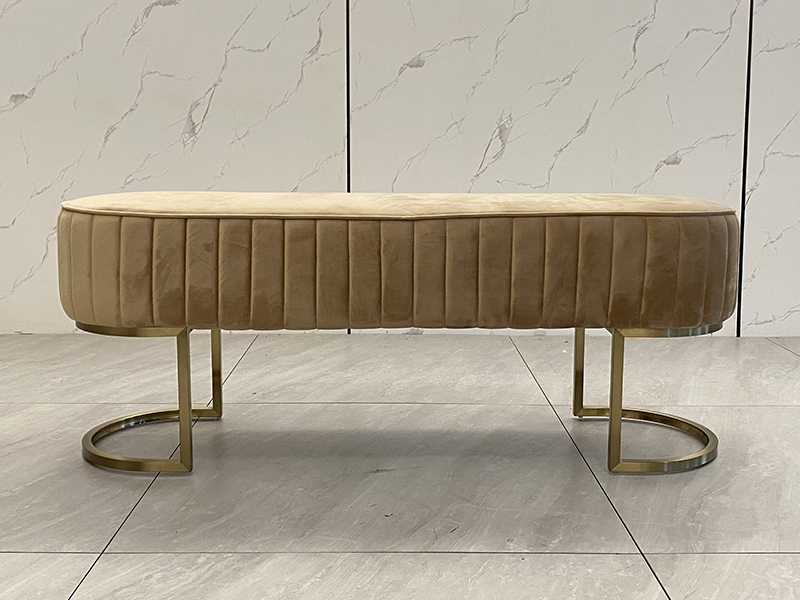 Bedroom Luxury Furniture Metal Bench Legs