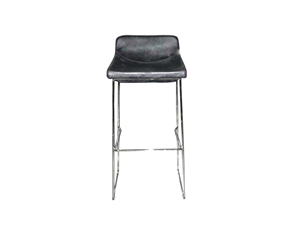 Multiple Materials Black Bar Chair Use In Club Lobby Dining Room Size Customized