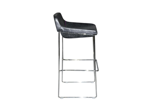 Multiple Materials Black Bar Chair Use In Club Lobby Dining Room Size Customized