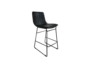 Black Bar Chairs Of Various Materials Solid And Durable