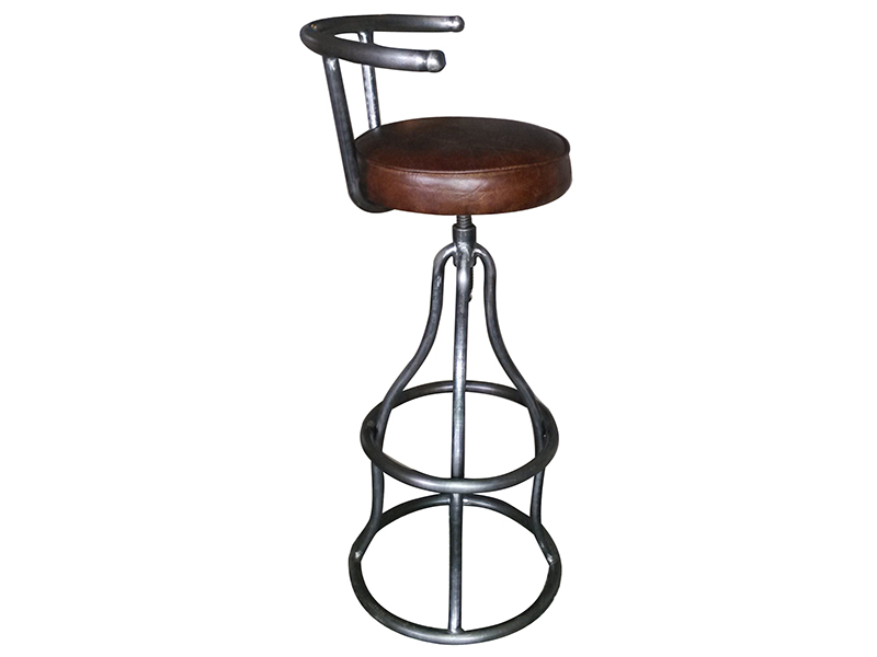 Retro Metal Counter Stool