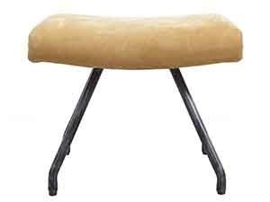Vintage Genuine Leather Stool