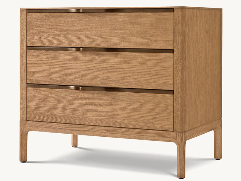 Wood Nightstand:Bedroom Nightstand;New Style Nightstand