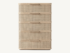 Wood Dresser; Modern Dresser;Brown Dresser