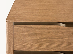 Wood Nightstand:Bedroom Nightstand;New Style Nightstand