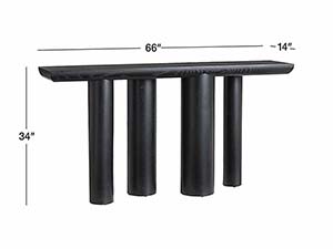 modern console table wood console console table