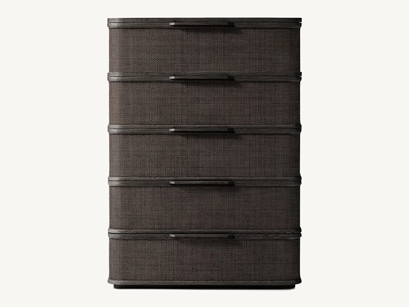 Wood Dresser; Modern Dresser;Brown Dresser