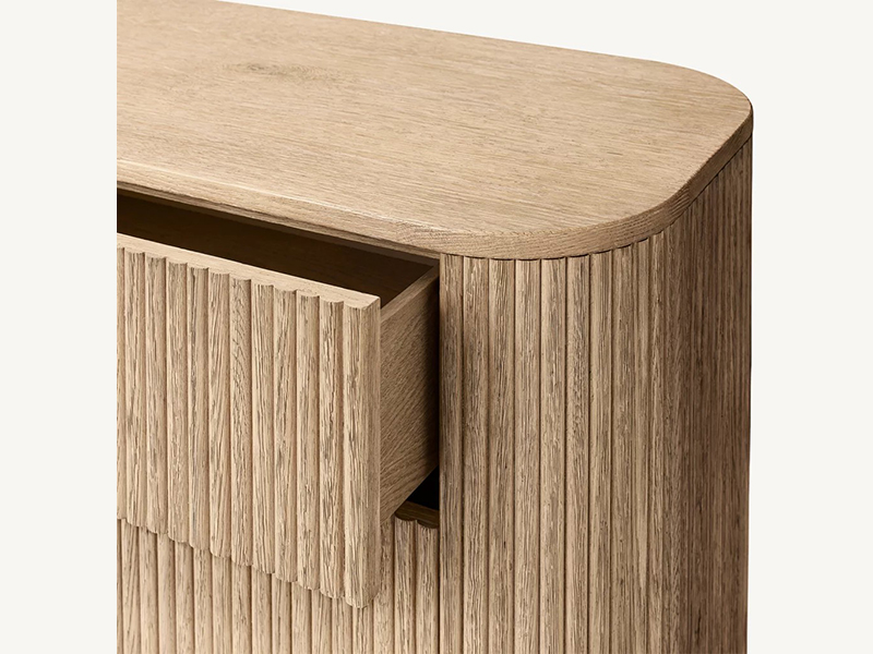 Wood Dresser; Modern Dresser;Brown Dresser