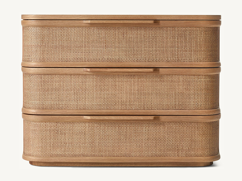 Wood Nightstand; ModernNightstand;Brown NIghtstand