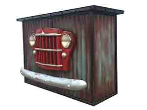 Industrial Car Model Bar Table