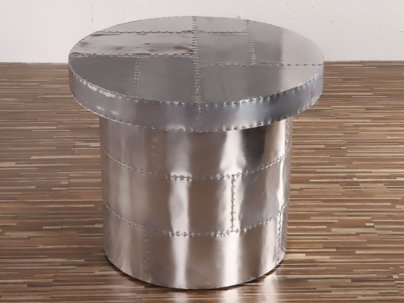 Aluminium Aviation Round Coffee Table
