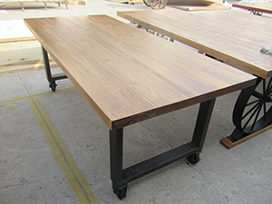 Rustic Wood Tea Table