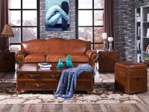 Mayfair Steamer Coffee Table 5 Drawers