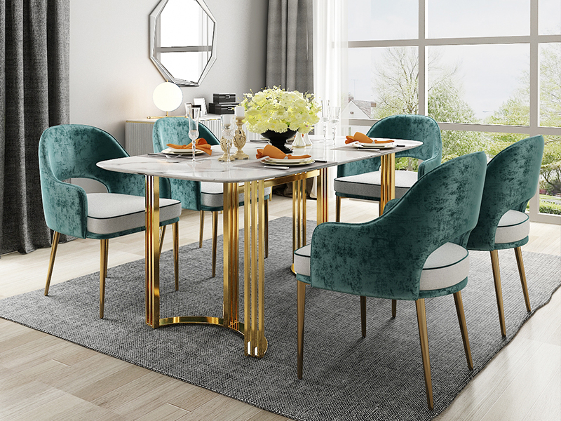 Luxury Natural Marble Dining Table