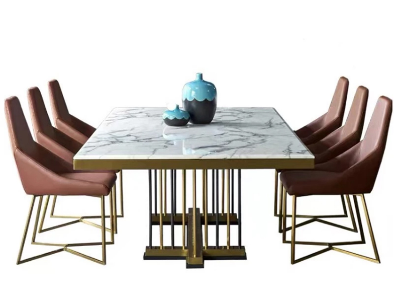 10 Seater Marble Dining Table