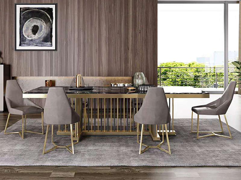 10 Seater Marble Dining Table