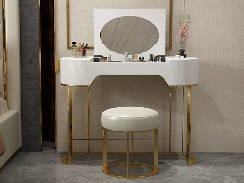 Light Luxury Bedroom Dresser Storage Cabinet Dressing Table