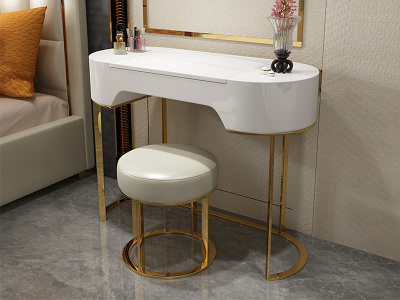 Light Luxury Bedroom Dresser Storage Cabinet Dressing Table