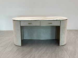 Luxury Makeup Cabinet Marble Bedroom Dressing Table