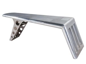 Airplane Aviation Aluminium Office Table
