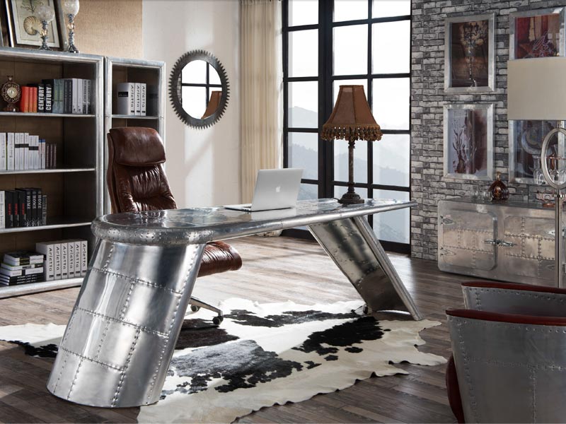 Airplane Aviation Aluminium Desk