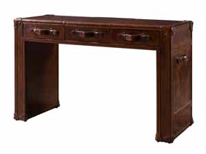 Vintage Leather Office Table