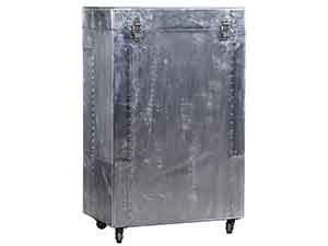 Aluminium Trunk with Two Drawers