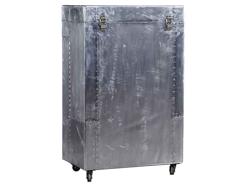 Aluminium Trunk with Two Drawers