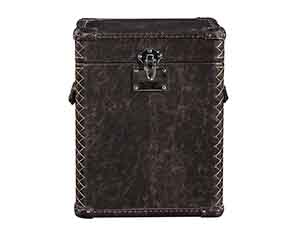 Antique Leather Small Trunk