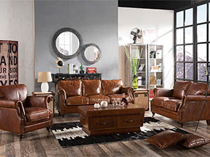 Antique Pony Skin Leather Trunk