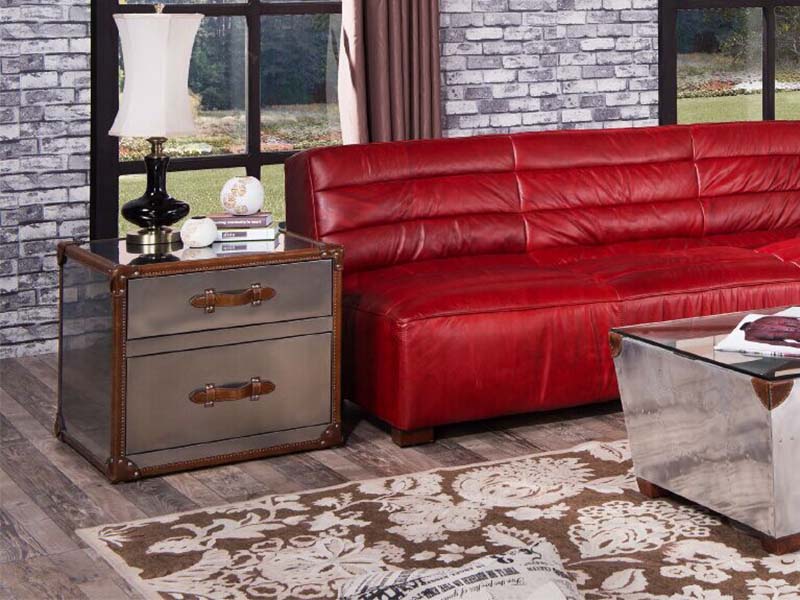 Metal Sofa Side Trunk