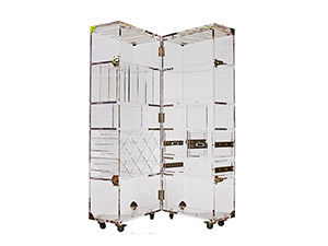 Luxury Clear Acrylic Wine Storage For Hotel