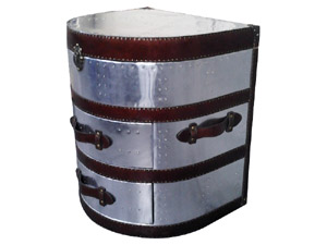 Mayfair Aluminium Cover Small Chest Trunk