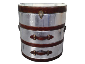 Mayfair Aluminium Cover Small Chest Trunk