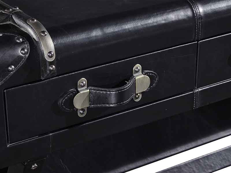 X Base Tall Coffee Table