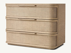 Wood Nightstand; ModernNightstand;Brown NIghtstand